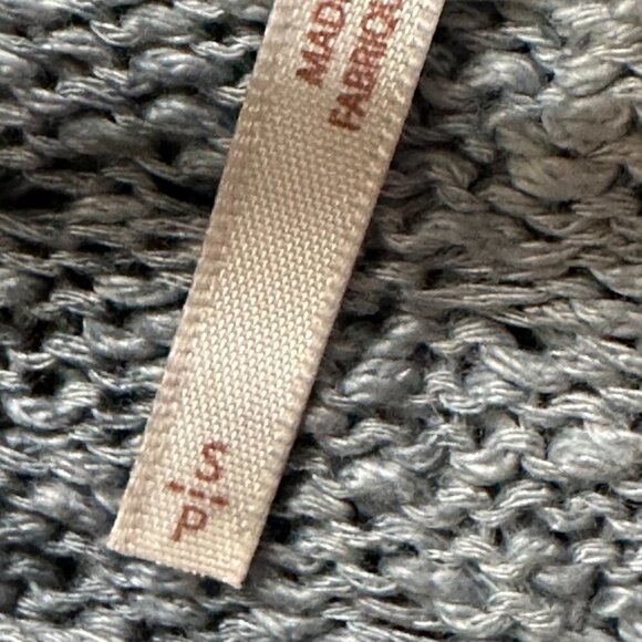 Free People Cable Knit Sweater Size Small Tie Dye Pullover Petite SP Crop OOAK - Picture 4 of 5